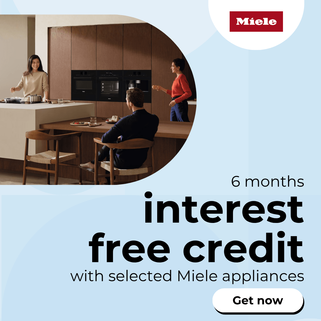 6 months interest free credit with selected Miele appliances